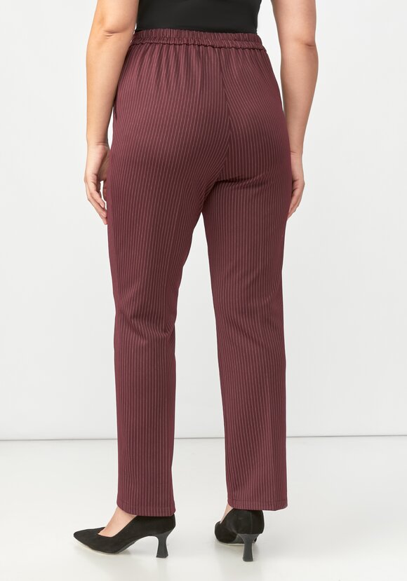 Брюки в полоску прямые шир.  580, рис. 3