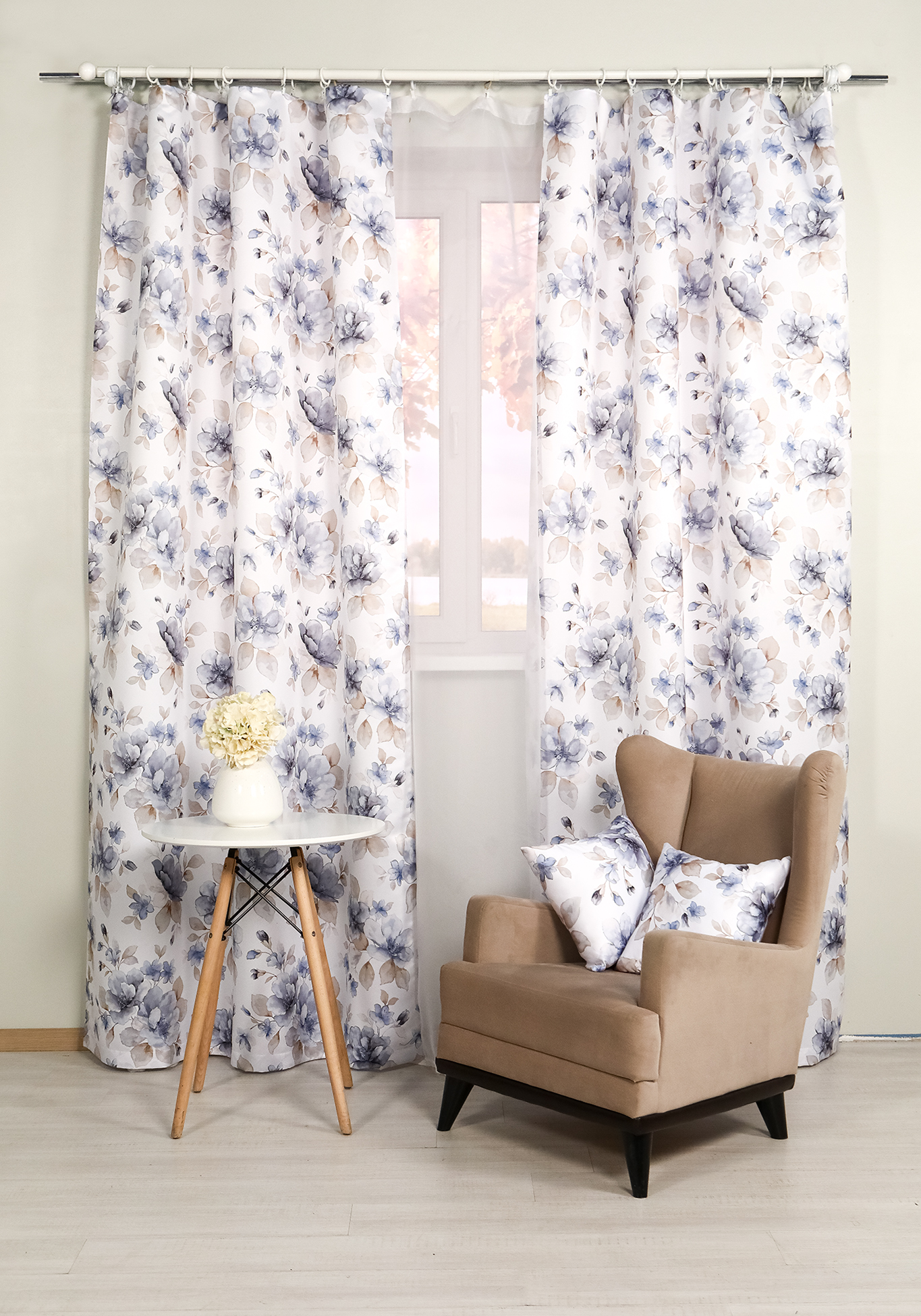 Комплект портьер "Олеандр", 2 шт