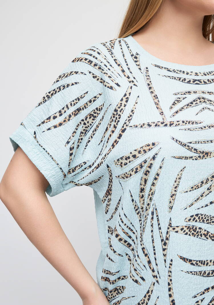 Блуза Стремительный взгляд шир.  750, рис. 5