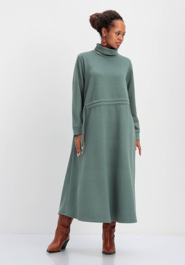 Платье из трикотажной ткани с кулиской шир.  750, рис. 15