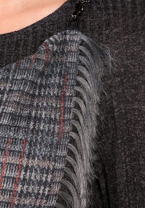 Кардиган с бахромой шир.  580, рис. 4