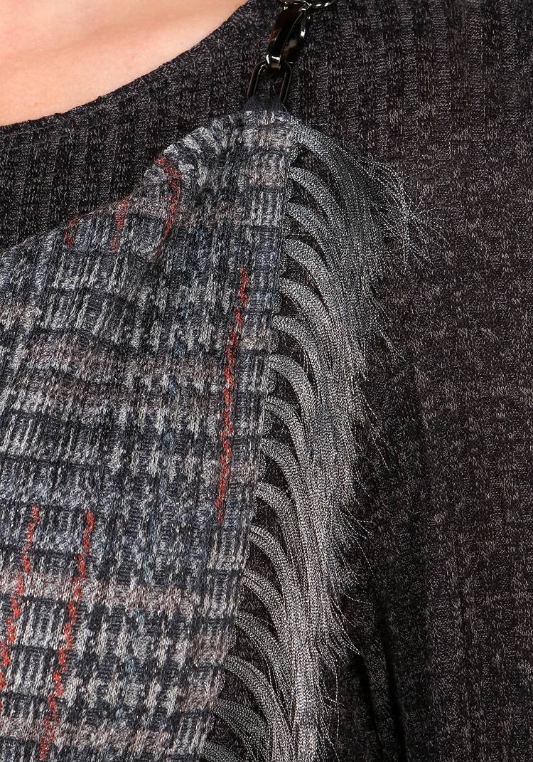 Кардиган с бахромой шир.  750, рис. 4