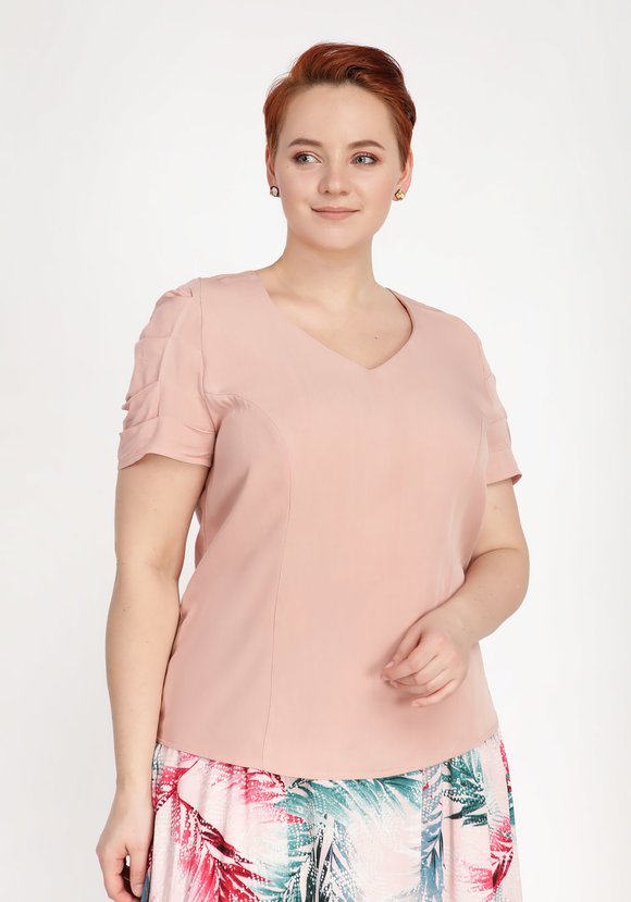 Блуза Пленительная простота шир.  580, рис. 15