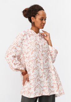 Туника А-силуэта свободного кроя