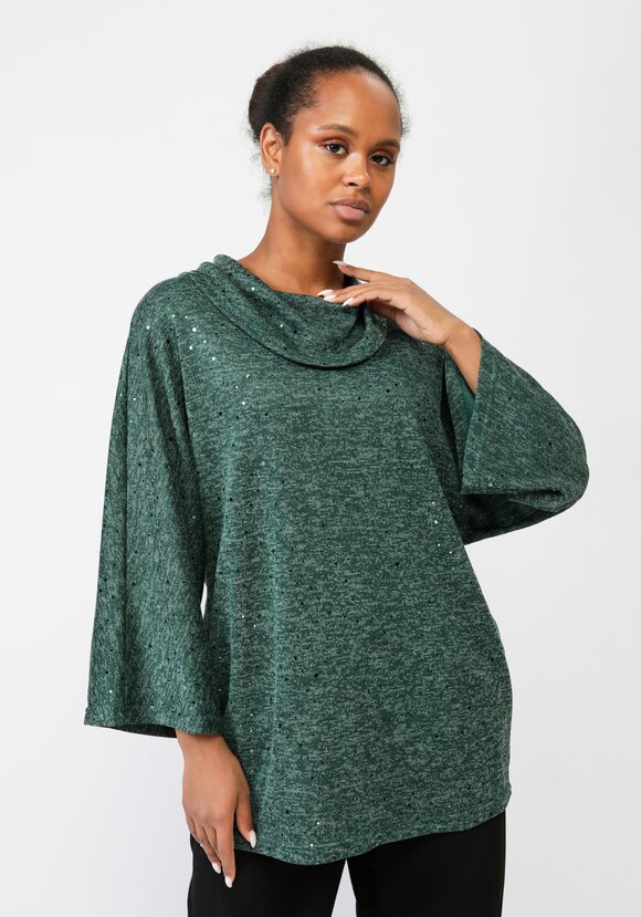 Туника Мелани с пайетками шир.  580, рис. 22