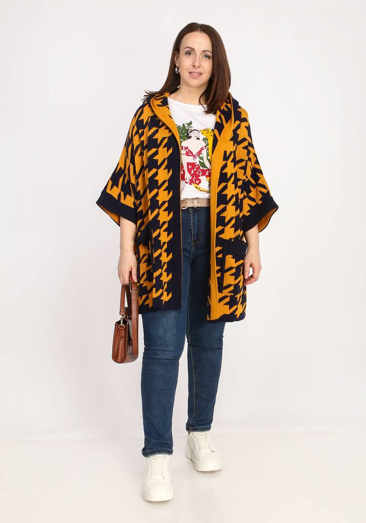 Кардиган Волшебное мгновение шир.  750, рис. 8