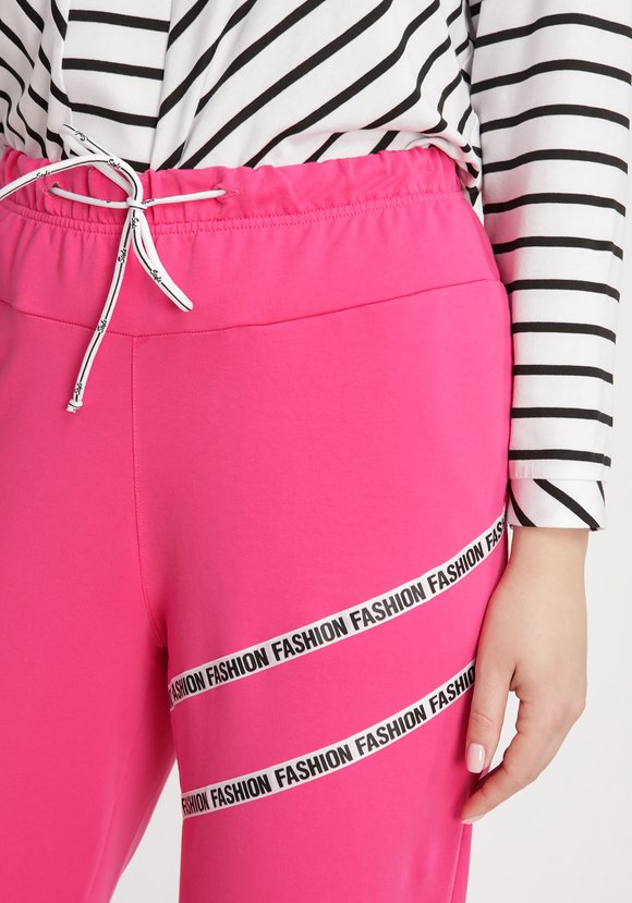 Брюки на резинке с тесьмой шир.  580, рис. 2