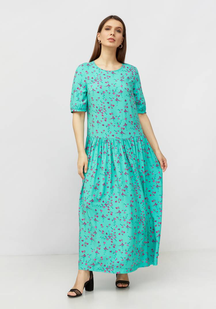 Платье женское с заниженной талией Лиана шир.  750, рис. 6