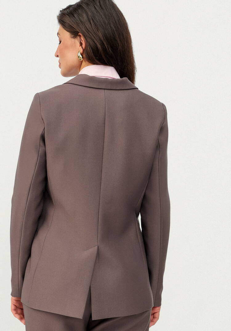 Пиджак на подкладке двубортный шир.  750, рис. 10