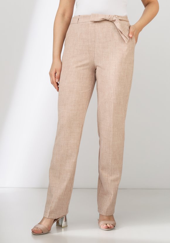 Брюки классические на широкой резинке шир.  580, рис. 19