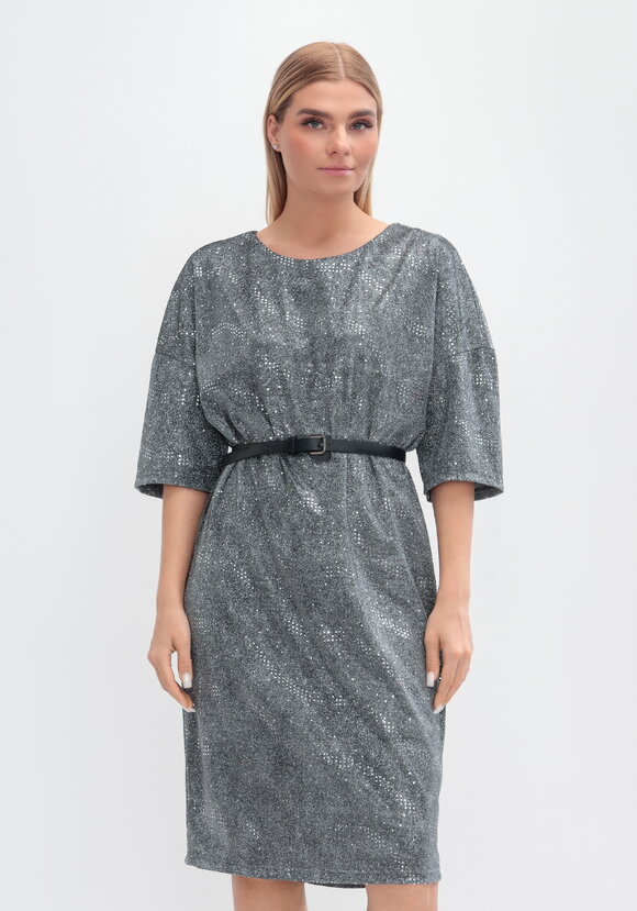 Платье с 3D мерцанием шир.  580, рис. 7