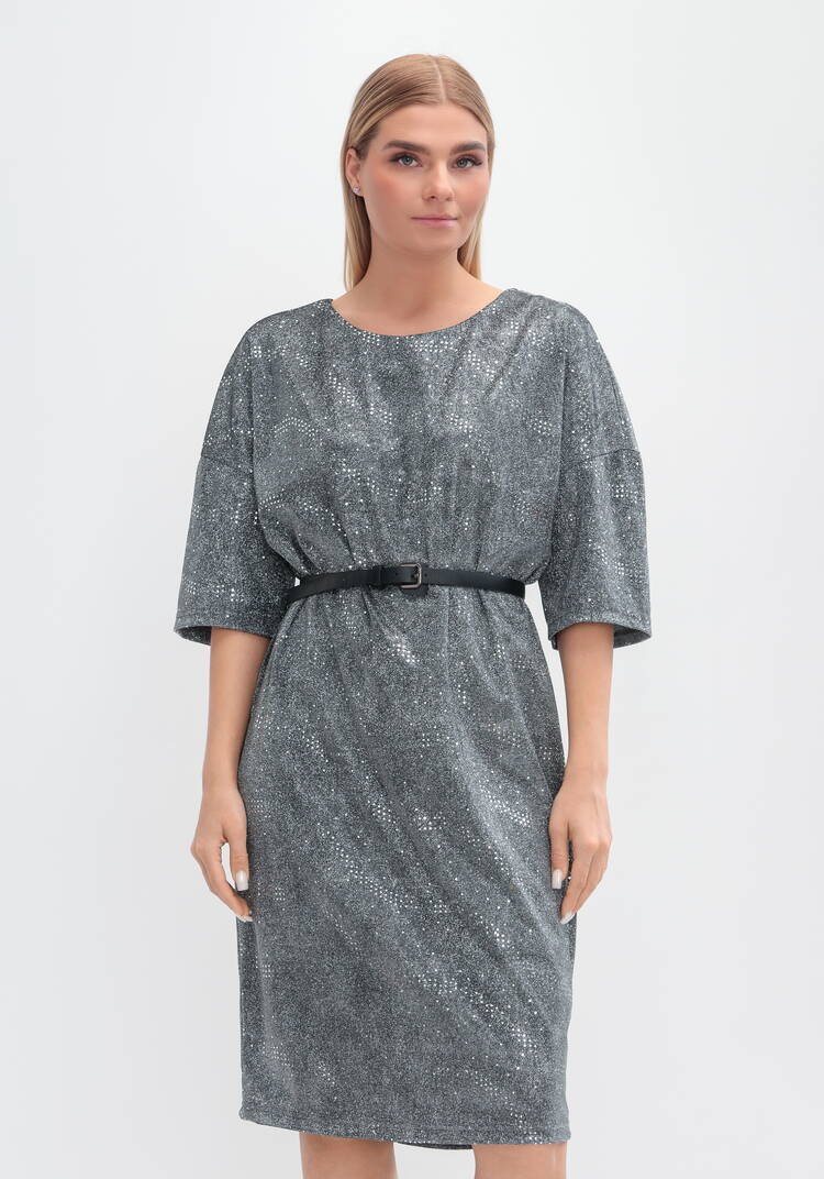 Платье с 3D мерцанием шир.  750, рис. 7