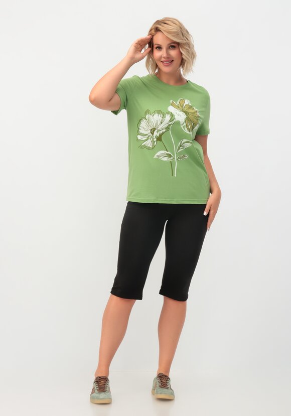 Костюм с принтом на футболке шир.  580, рис. 21