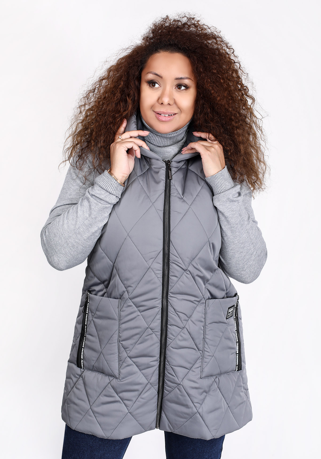 Жилет утепленный стеганый