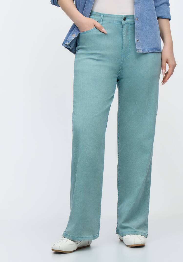 Брюки прямого кроя Инга шир.  750, рис. 7