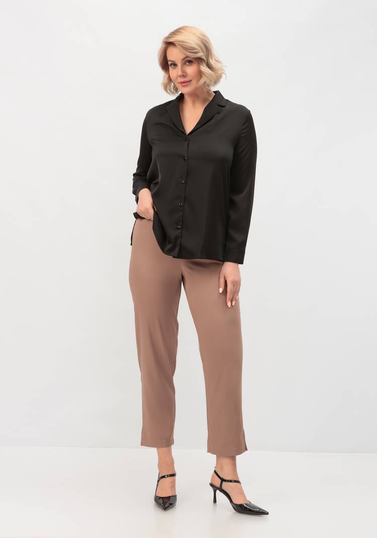 Брюки прямого силуэта 7/8 шир.  750, рис. 7