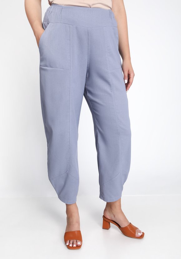 Брюки с рельефными вставками шир.  580, рис. 1