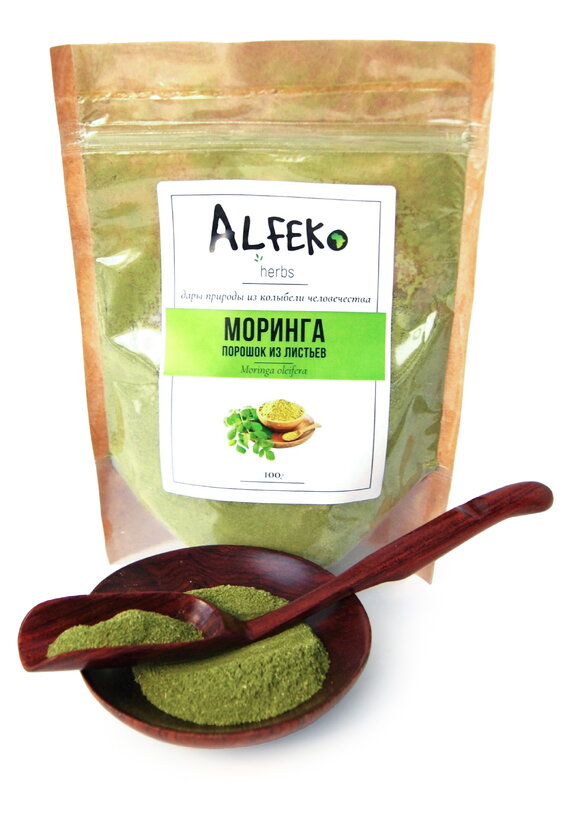 Молотые листья моринги шир.  580, рис. 2