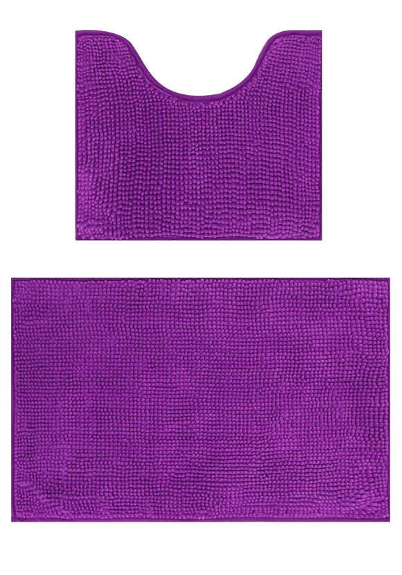 Коврики для ванной Шенилл, 2 шт. шир.  580, рис. 8