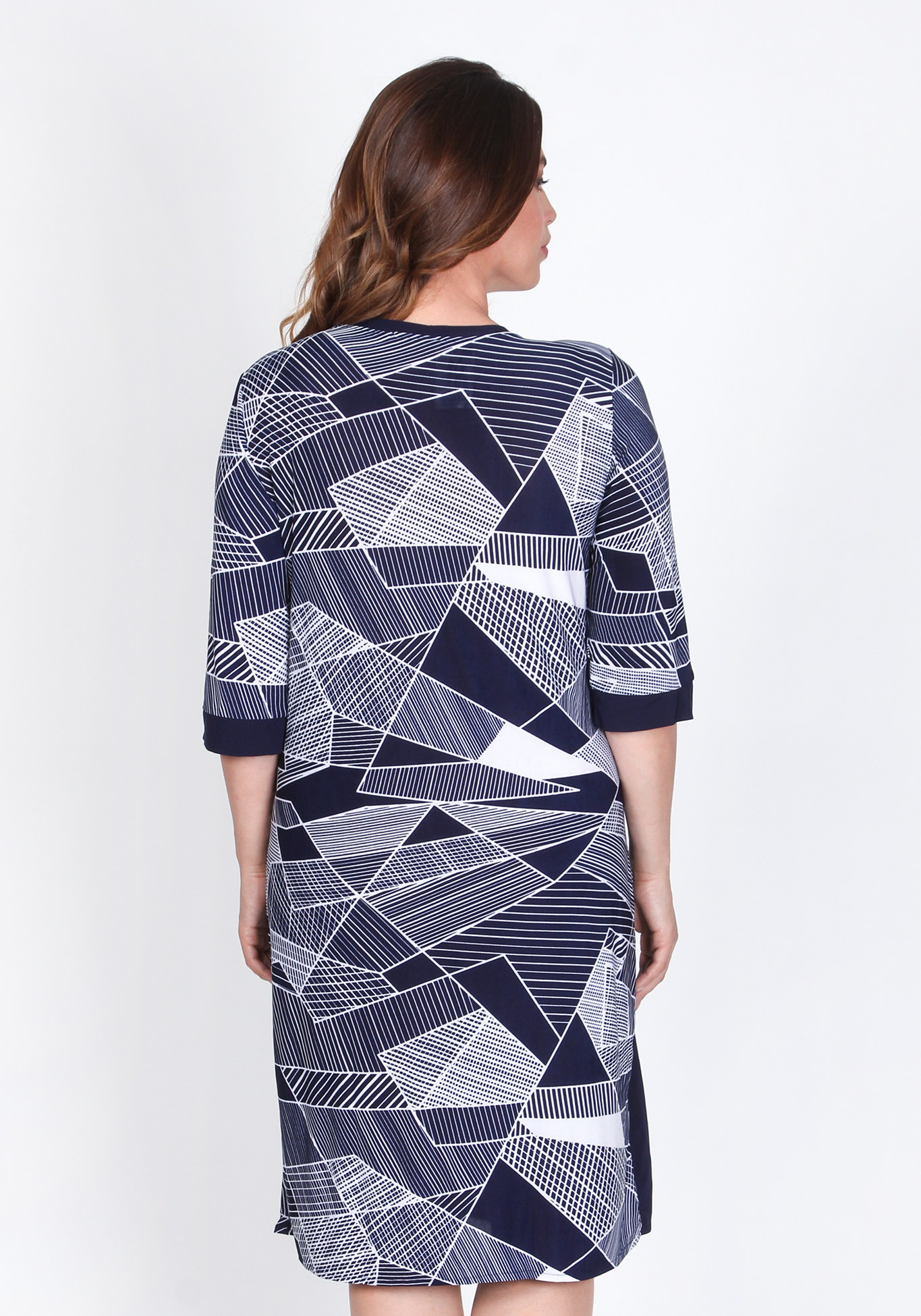 Платье «Эдна», размер 50, цвет треугольники - фото 10