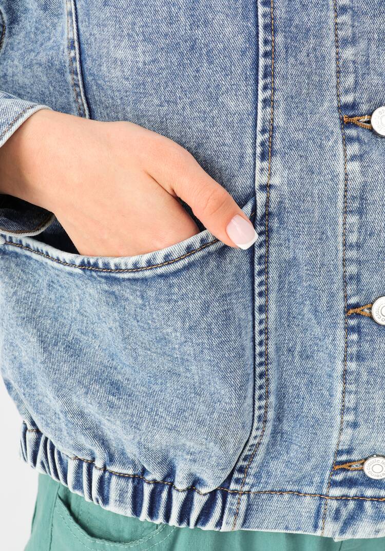 Куртка джинсовая Милена шир.  750, рис. 13