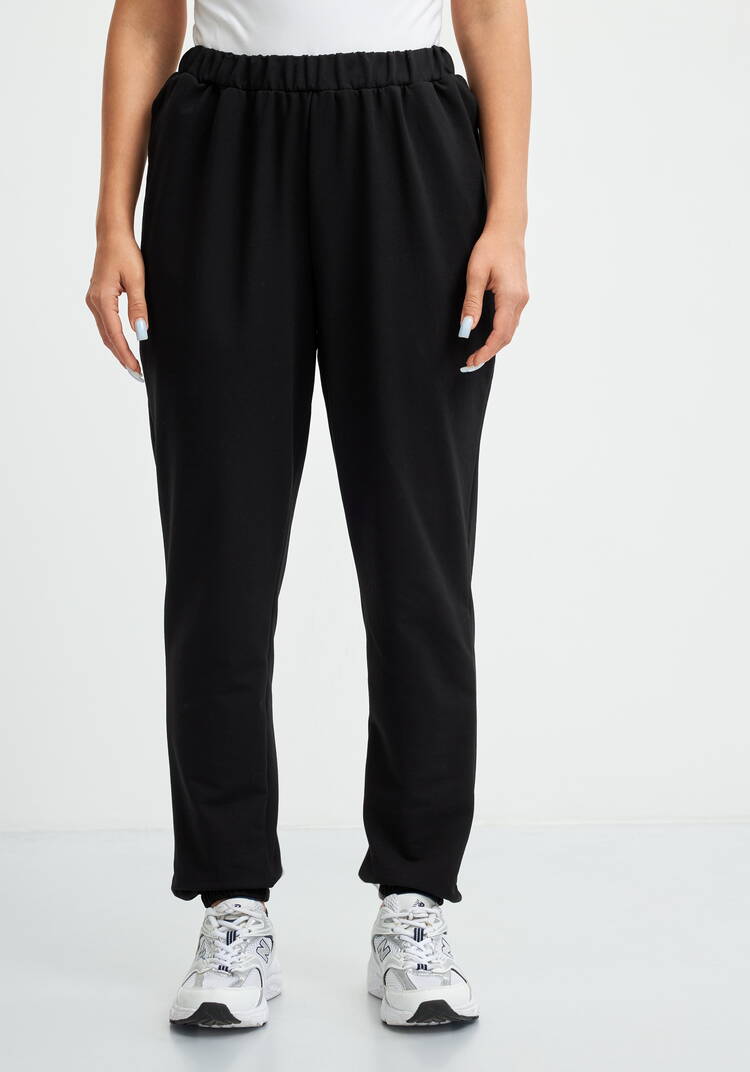 Брюки из трикотажа на резинке шир.  750, рис. 10