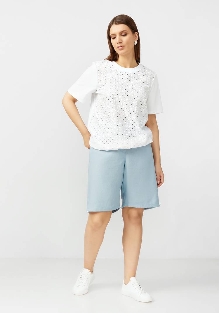 Шорты на эластичном поясе по спинке шир.  750, рис. 8