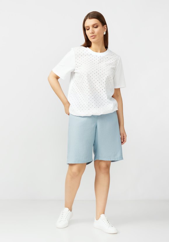 Шорты на эластичном поясе по спинке шир.  580, рис. 8