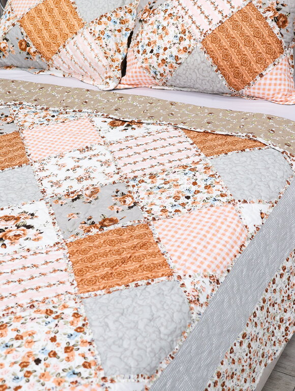 Покрывало с наволочками Печворк шир.  580, рис. 47