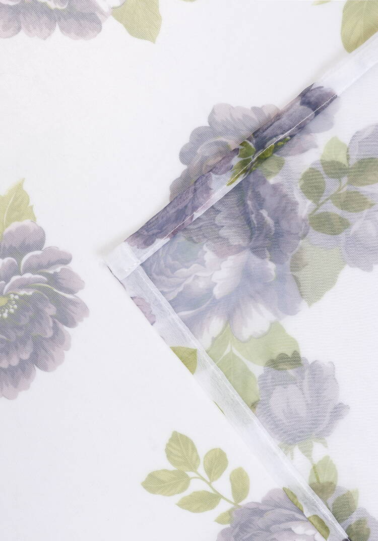 Тюль-вуаль Симфония цветов шир.  750, рис. 21