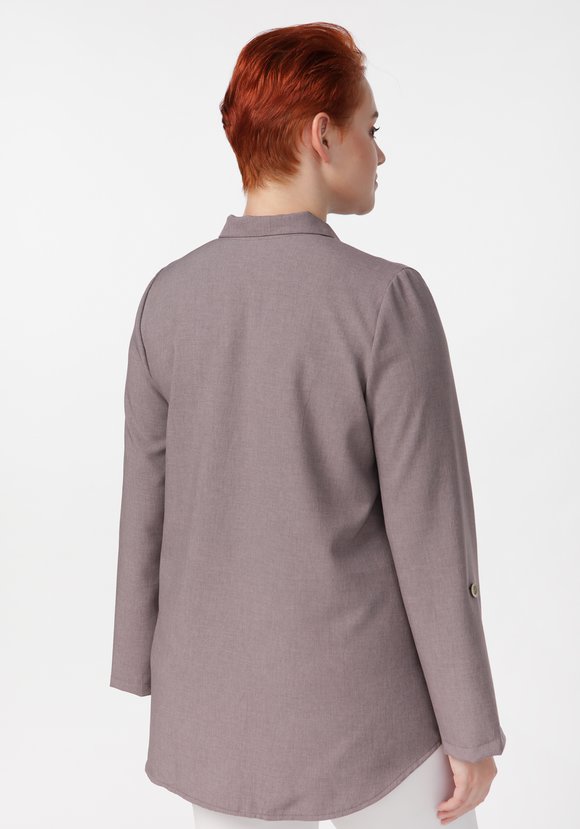 Блузка длинный рукав Элиза шир.  580, рис. 2