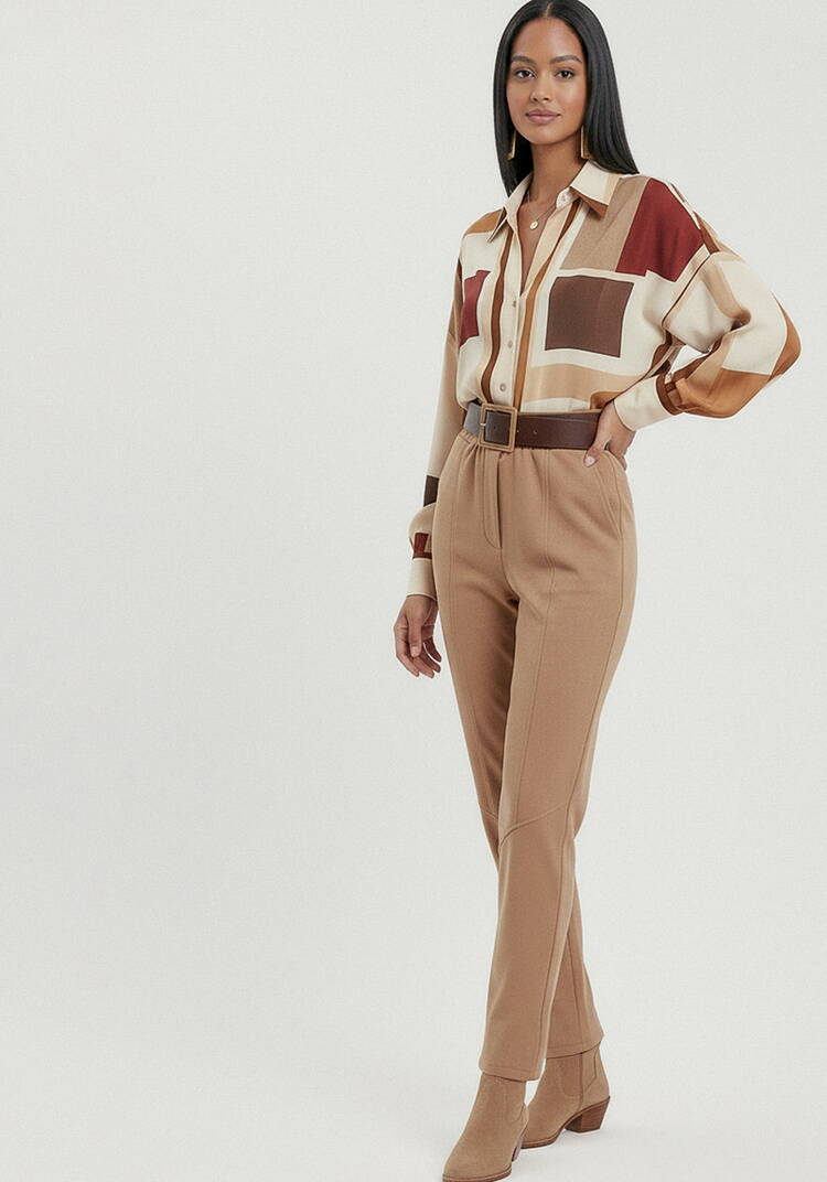 Брюки с фигурными рельефами шир.  750, рис. 17