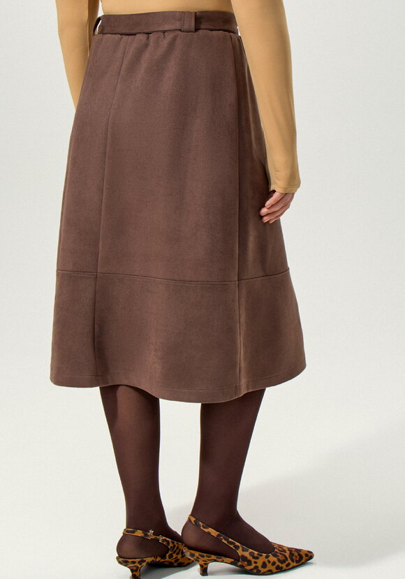 Юбка с клиньями на резинке шир.  580, рис. 8