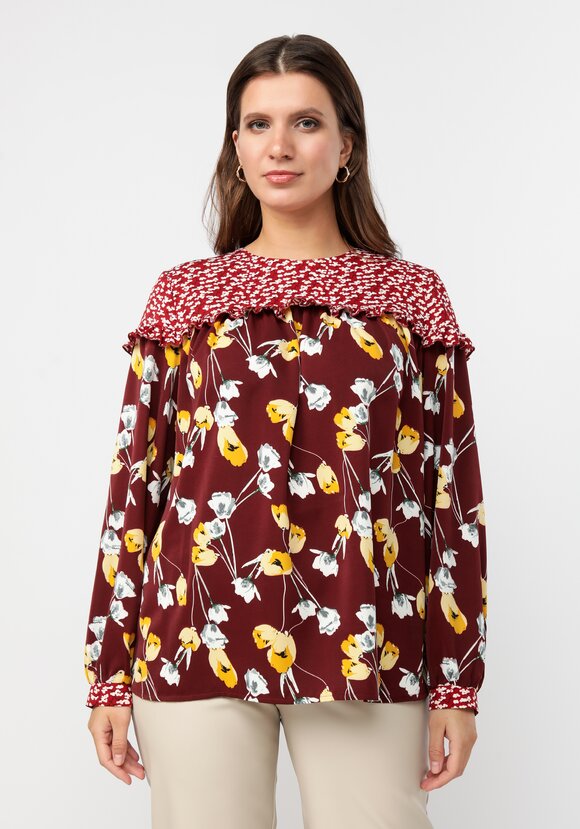 Блуза Мадлен шир.  580, рис. 4