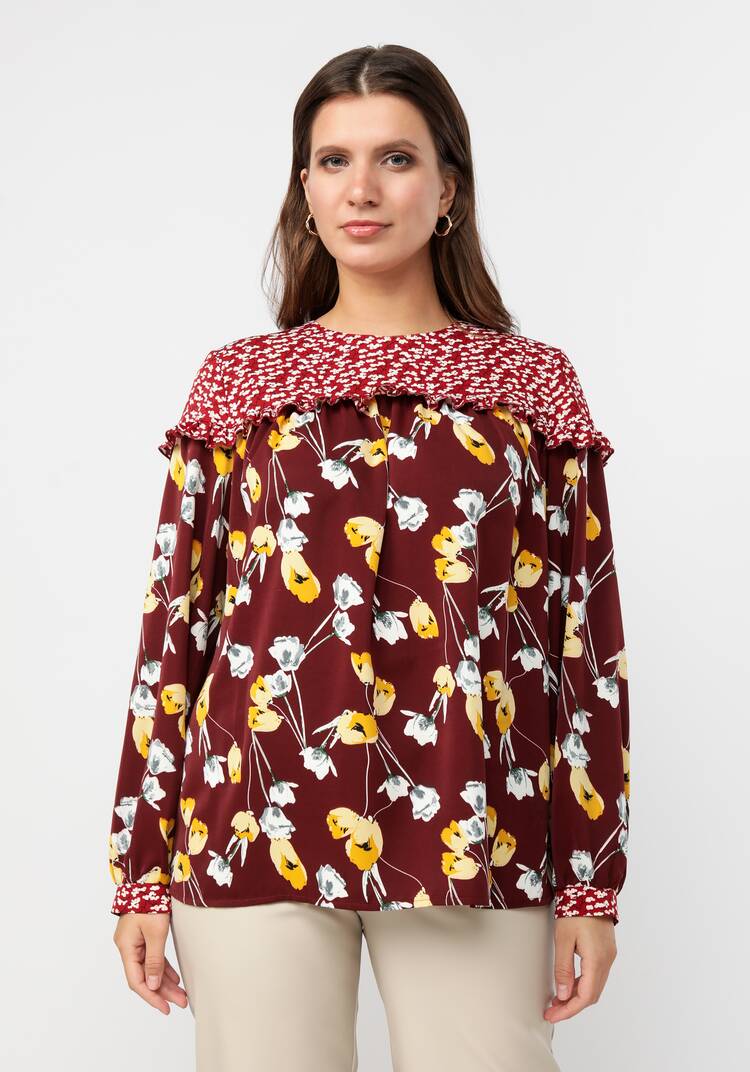 Блуза Мадлен шир.  750, рис. 4