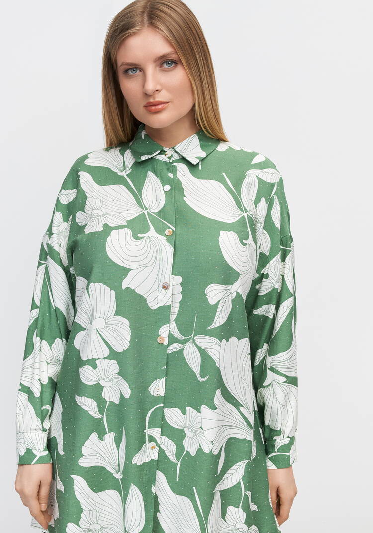 Блуза удлиненная Клэр шир.  750, рис. 1