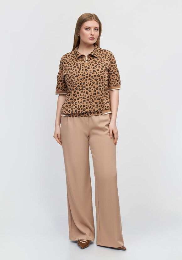 Поло Пятнистый леопард шир.  580, рис. 5