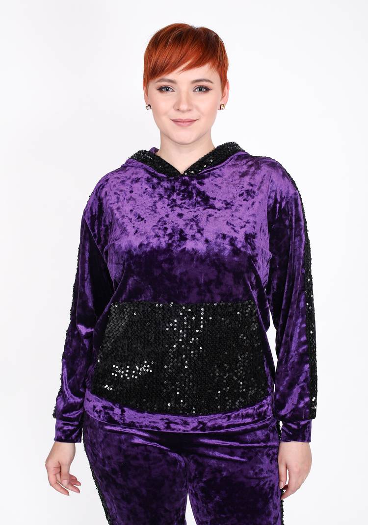 Свитшот с пайетками шир.  750, рис. 13