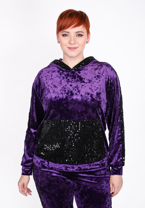 Свитшот с пайетками шир.  580, рис. 13