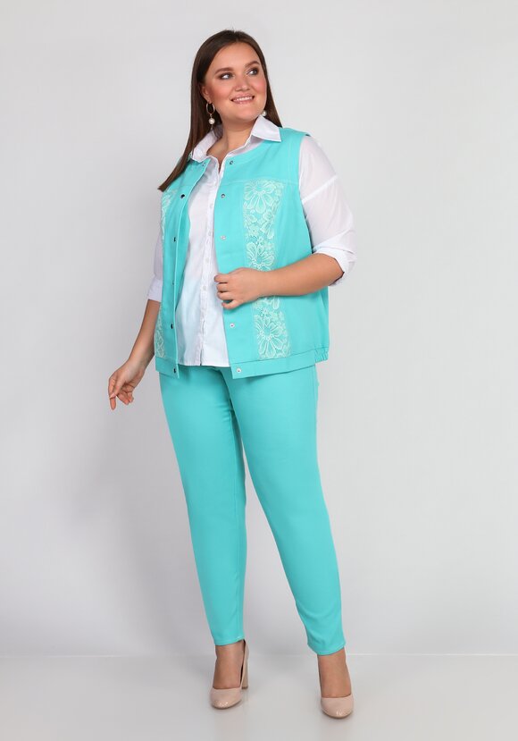 Жилет Изящная Дама шир.  580, рис. 9