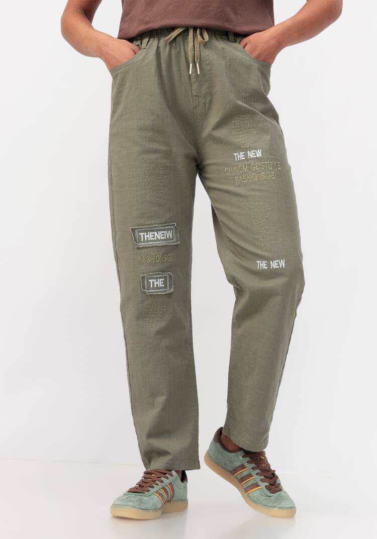 Брюки с декором шир.  750, рис. 6