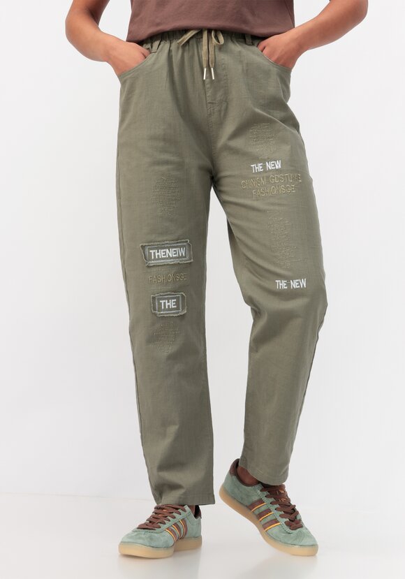 Брюки с декором шир.  580, рис. 6