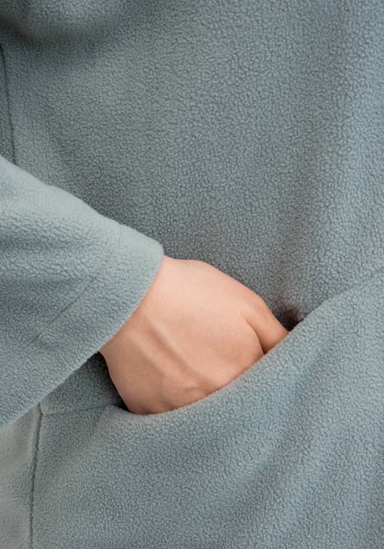 Толстовка из флиса с нашивкой на груди шир.  750, рис. 15