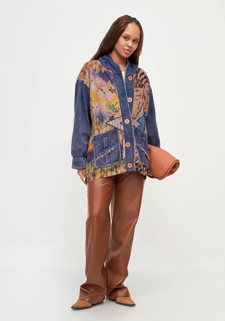 Джинсовая куртка Эшли шир.  750, рис. 2