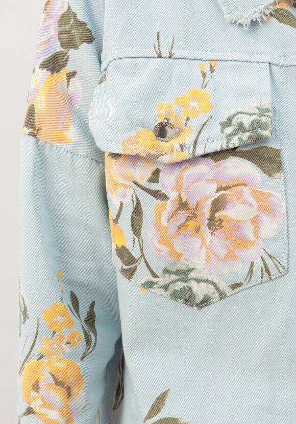 Куртка джинсовая Белла шир.  580, рис. 18