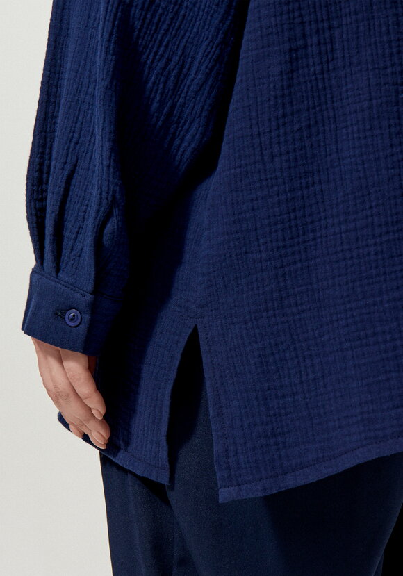 Рубашка муслиновая свободного кроя шир.  580, рис. 38