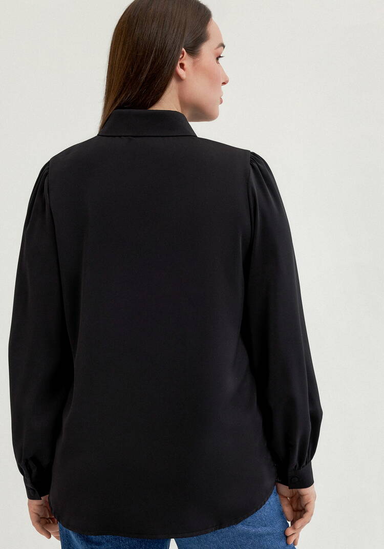 Блуза с разрезами шир.  750, рис. 3