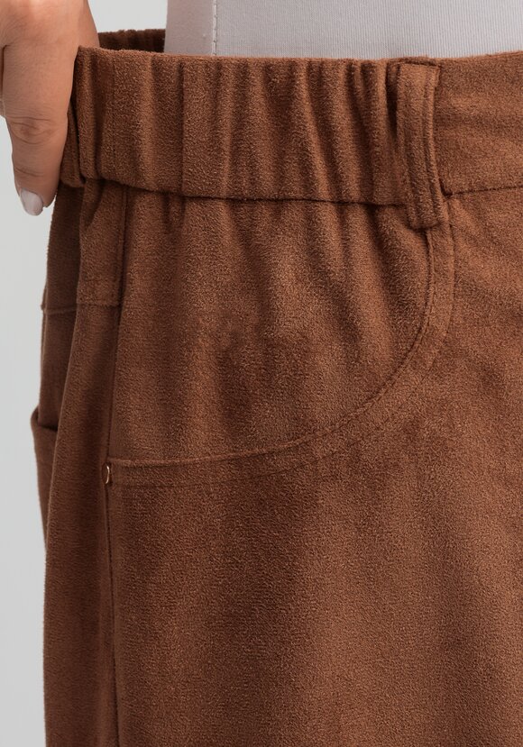 Юбка замшевая шир.  580, рис. 6