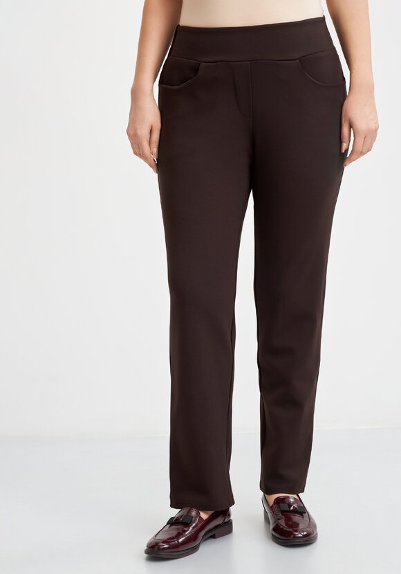 Брюки Кокетка с начесом шир.  580, рис. 22