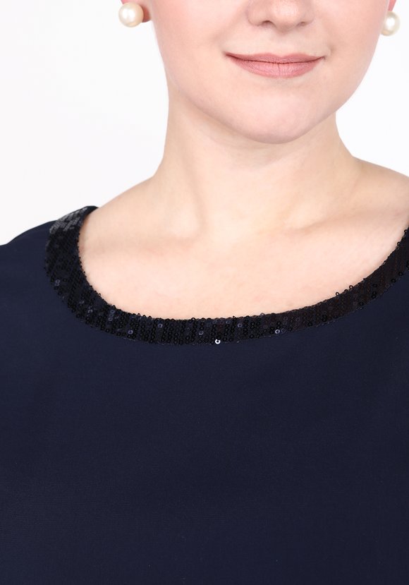 Топ с отделкой из пайеток шир.  580, рис. 8